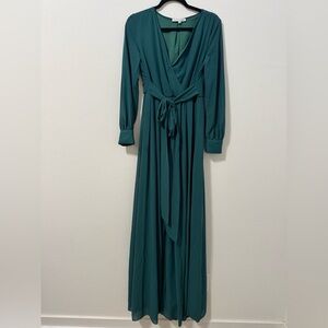 Baltic Born Lydia Hunter Green Formal Maxi Dress